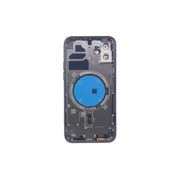 Компанія iCracked. Корпус iPhone 12 в сборе Midnight с держателем SIM, кнопками, магнитами и сеткой US НФ-00001405 фото