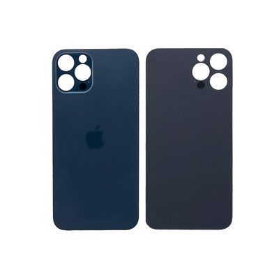 Компанія iCracked. Задня кришка корпуса Apple iPhone 12 Pro Max Blue, великий виріз під камеру НФ-00000315 фото