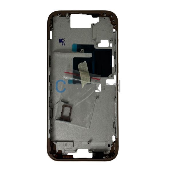 Компанія iCracked. Рамка корпуса iPhone 16 Pro Max в комплекте Desert(GOLD) Titanium с кнопками, магнитами и сеткой EU + кнопка Camera Cont НФ-00003687 фото