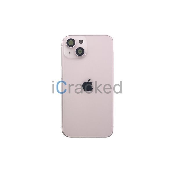 Компанія iCracked. Корпус iPhone 13 в зборі Pink з тримачем SIM, кнопками, магнітами та сіткою EU НФ-00001047 фото