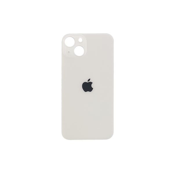 Компанія iCracked. Задняя крышка корпуса Apple iPhone 13 White, большой вырез под камеру НФ-00000557 фото