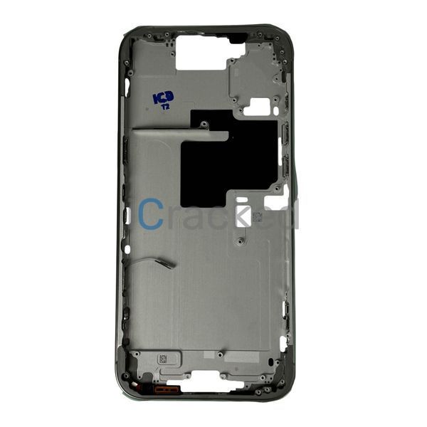 Компанія iCracked. Рамка корпуса iPhone 16 Pro Max Natural Titanium в зборі з кнопками, магнітами та сіткою US + кнопка Camera Control НФ-00003690 фото